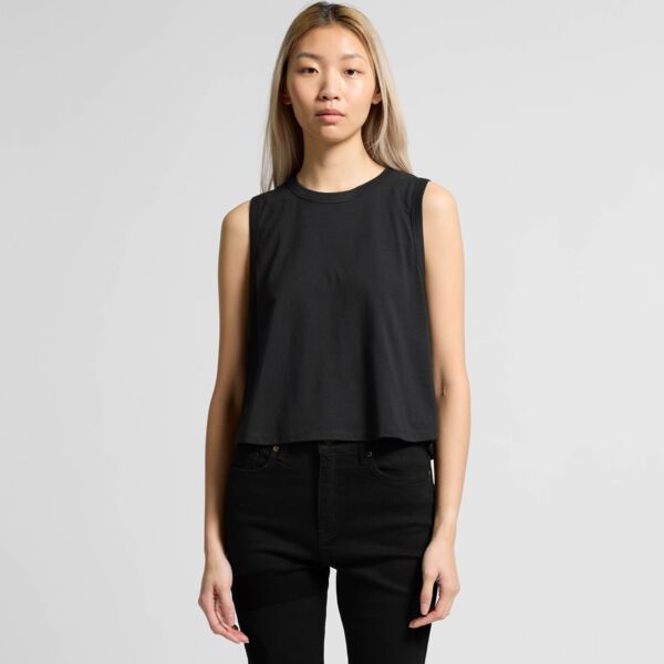 4091 Women's Martina Crop Tank Thumbnail